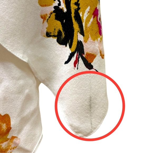 A.L.C. - Women’s ‘Natalia’ Silk Maxi Dress, Floral Mixed Print - Black, Size 4 - Picture 17 of 17